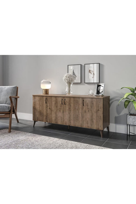 KZNMOB HOME Çok Amaçlı Mdf Konsol Dolap -18mm Mdf