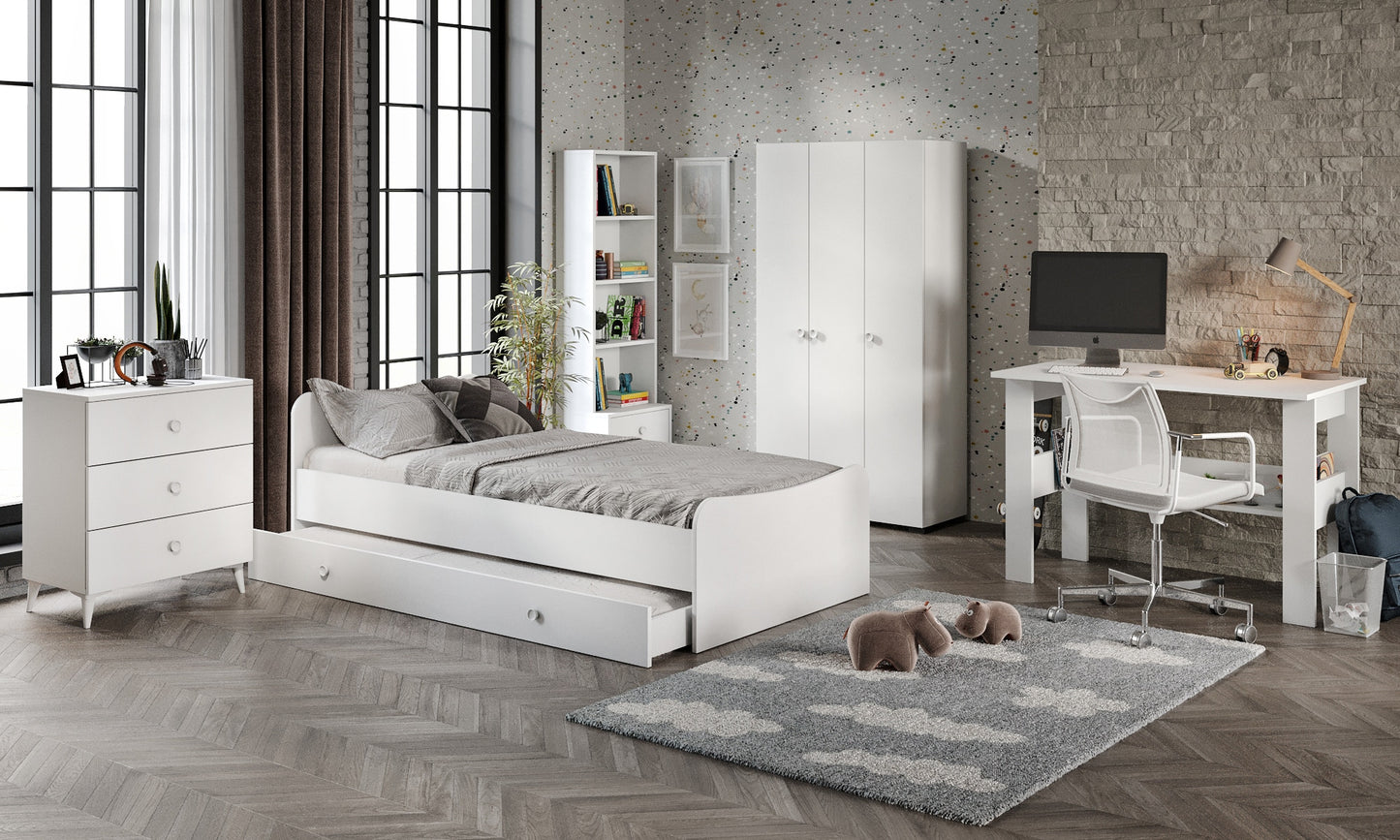 Selen Çocuk Odası Takımı Beyaz - 5 Parçalı Tamamı 1. Kalite Mdf