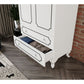 Stil 2 Kapaklı 2 Çekmeceli Modern Gardırop, Elbise Dolabı - Tamamı 1. Kalite Mdf