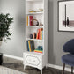 Hayal Modern Çekmeceli MDF Kitaplık Beyaz - Tamamı 1. Kalite Mdf
