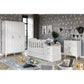 Kartopu Country Tarzı Bebek Odası Takımı Beyaz - 3 Parçalı Tamamı 1. Kalite Mdf
