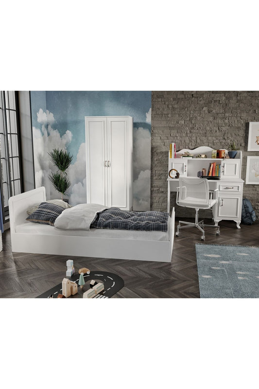 Snow Country Tarzı Çocuk Odası Takımı - 4 Parçalı Ve Tamamı 1. Kalite Mdf