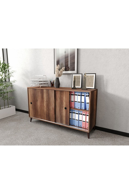 Joker Ofis Dolabı, Dosya Dolabı Barok Meşe - Tamamı 1. Kalite Mdf