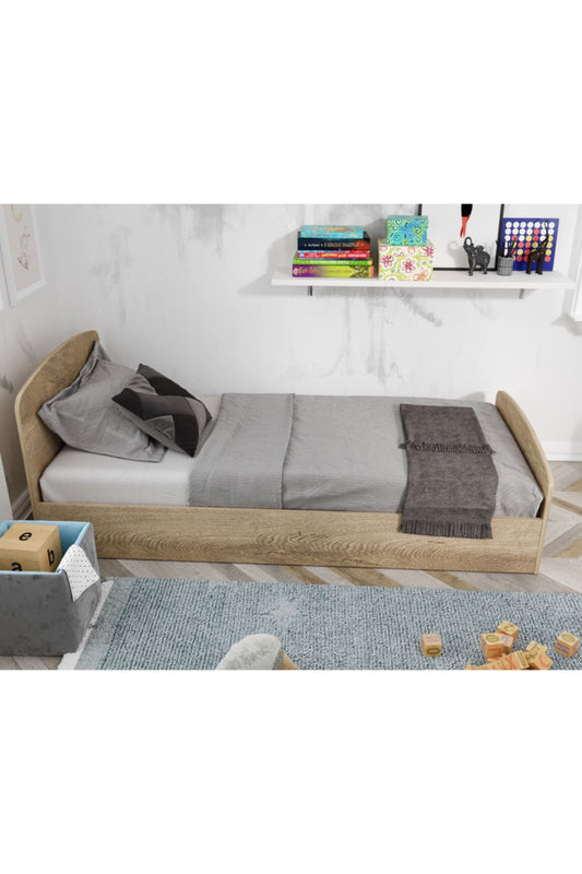 Soft Tek Kişilik Mdf Karyola - 90 Cm X 190 Cm Yataklarla Uyumlu