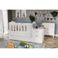 Kartopu Country Tarzı Bebek Odası Takımı Beyaz - 3 Parçalı Tamamı 1. Kalite Mdf