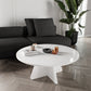 KZNMOB HOME Mush 90cm orta Sehpa - Beyaz, Ceviz, Meşe, Traverten Desenli Tamamı MDF