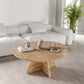 KZNMOB HOME Mush 90cm orta Sehpa - Beyaz, Ceviz, Meşe, Traverten Desenli Tamamı MDF